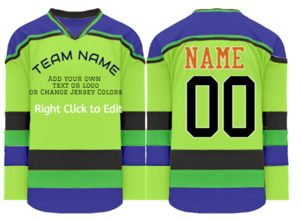 Custom  hockey jerseys no minimum