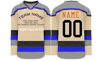 Custom Beer League  Hockey Jersey