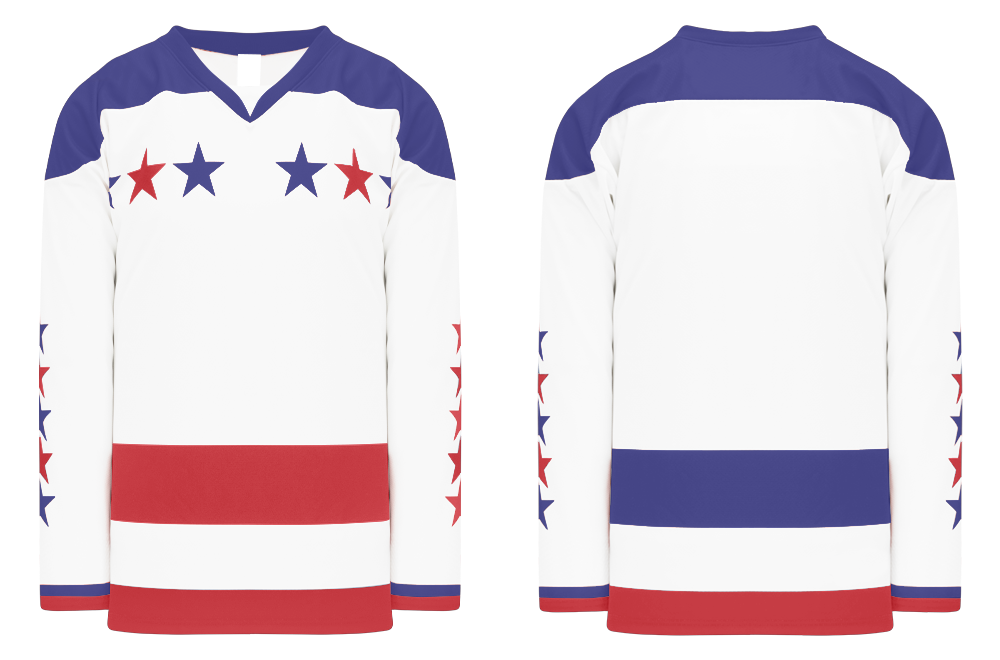 Capitals Custom Hockey jerseys Customization Depot