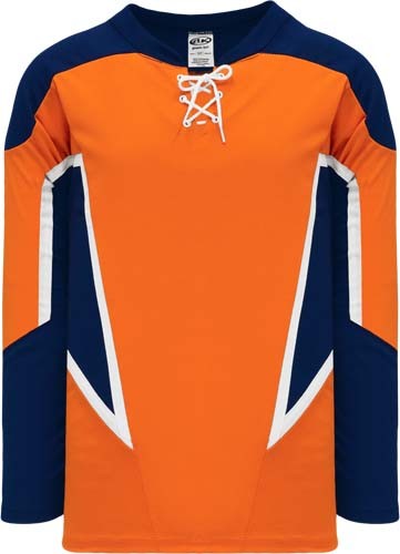 Custom NEW NY ISLANDERS 3Rd ORANGE Hockey Jersey