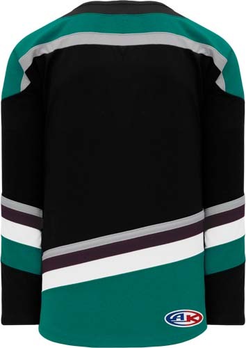 Custom ANAHEIM Ducks 3RD BLACK Hockey Jersey
