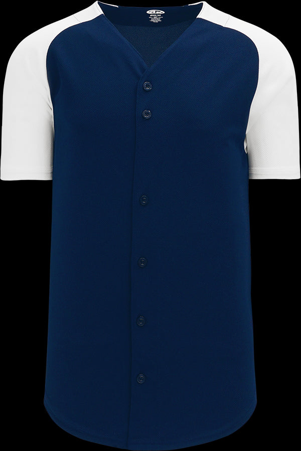 Custom Contrast Shoulders Moisture wicking Baseball jerseys