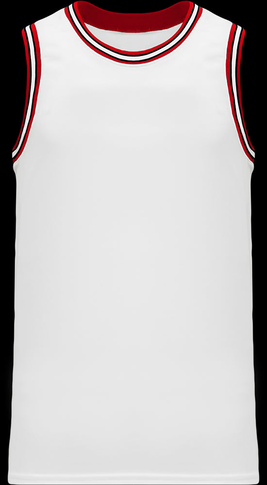 Custom NBA Old School Retro basketball jersey White  Black-Chicago Bulls Vintage