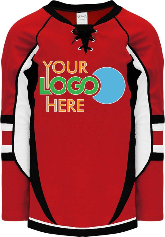 Custom 2009 Ottawa Senators3RD RED  Hockey Jersey