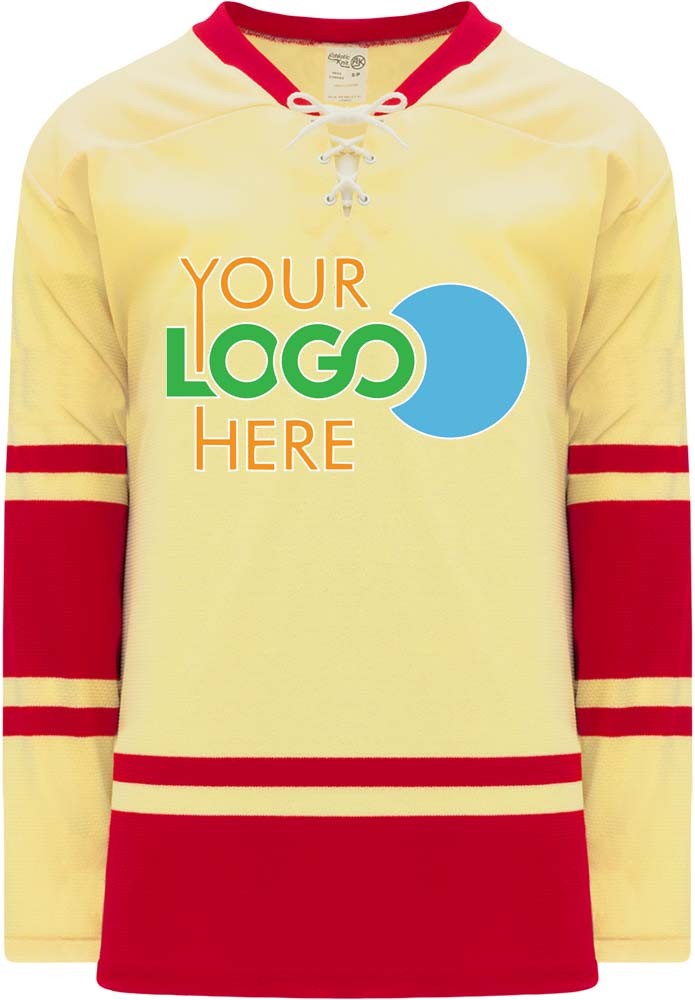 Custom 2004 ALL Stars CREAM Hockey Jersey
