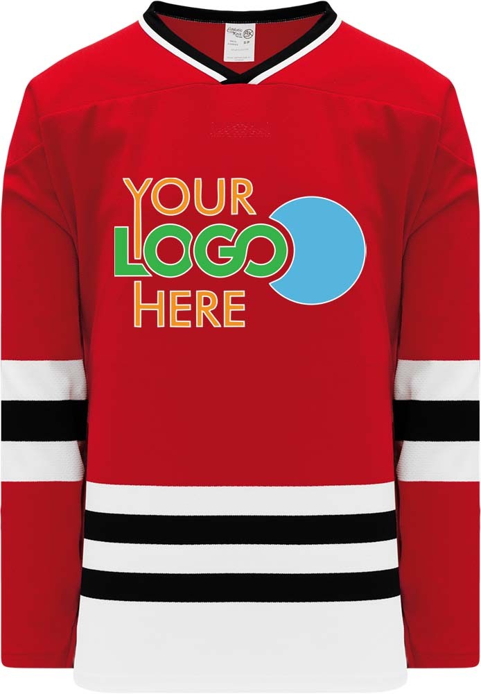 Custom Chicago Blackhawks RED  Hockey Jersey