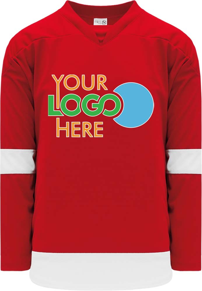 Custom 2007 DETROIT RED Hockey Jersey