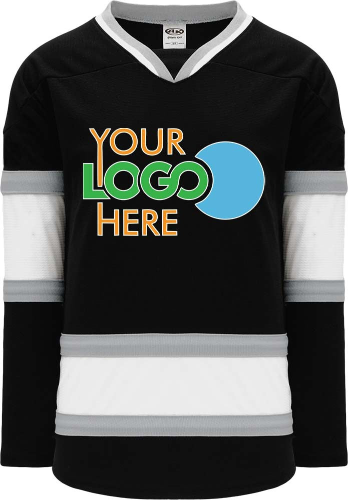 Custom NEW 1988 LA BLACK Hockey Jersey