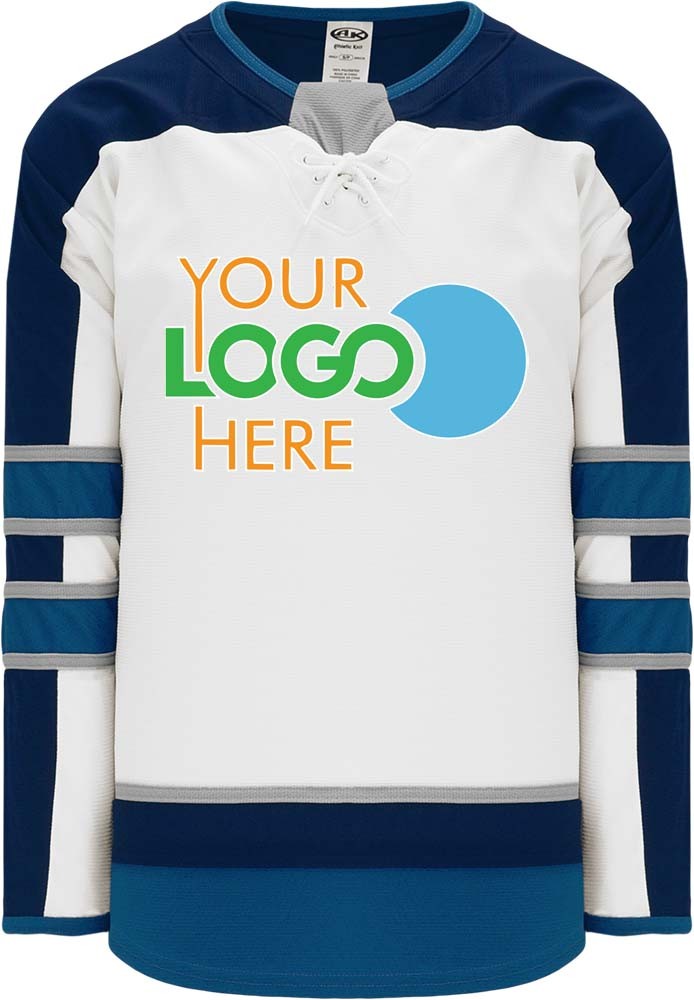 Custom 2017 WINNIPEG WHITE Hockey Jersey