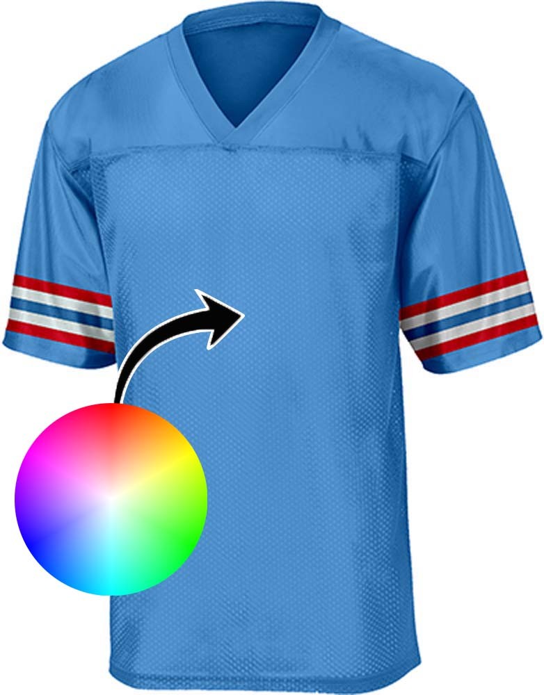 Custom Houston Oilers Old Football Jersey