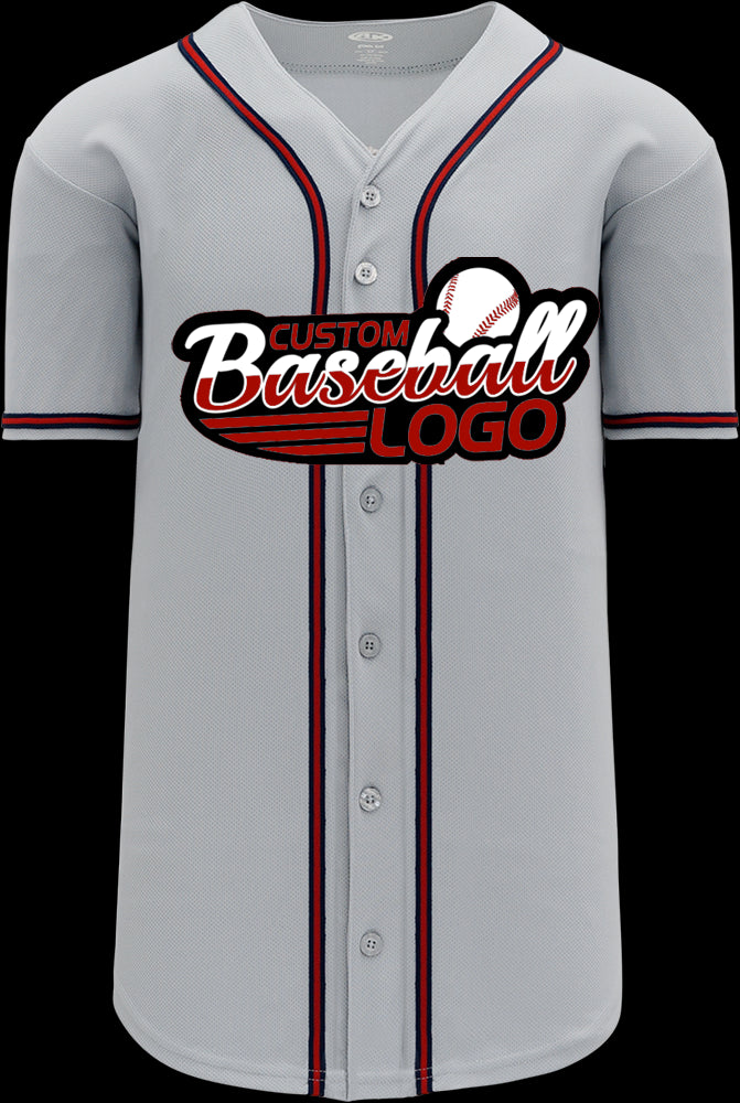 Custom Atlanta Braves MLB Blank Baseball Jersey Road Customization Depot