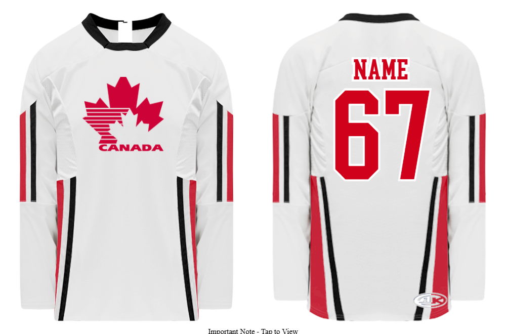 Team Canada 2006 Olympic Hockey Jerseys