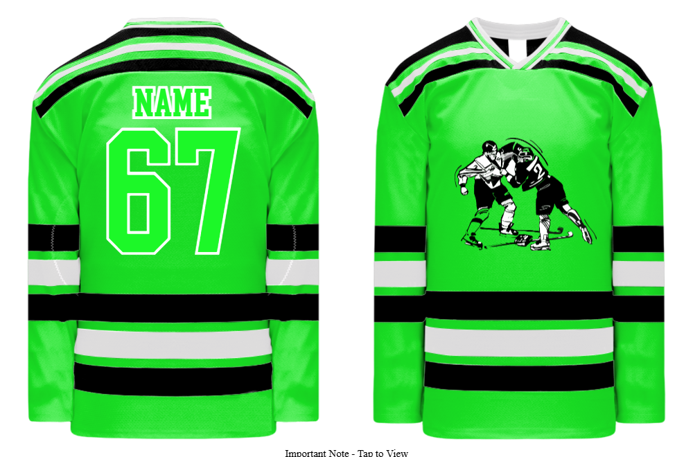 Rumble Custom Hockey Jerseys