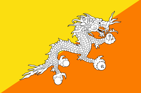 Bhutan Flag