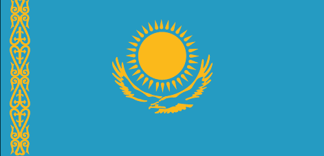 Kazakhstan Flag