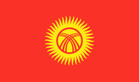 Kyrgyzstan Flag