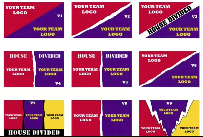 House Divided Flags