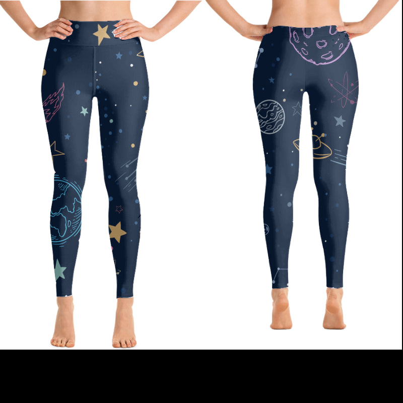 Custom Space leggings and tights