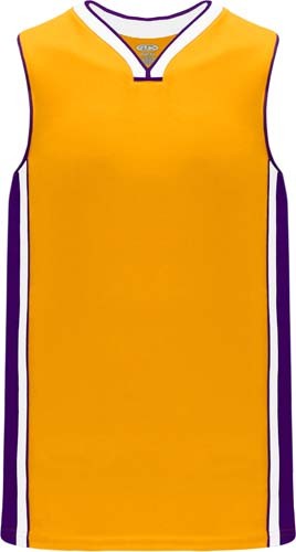 Custom LA Lakers Basketball jerseys Gold
