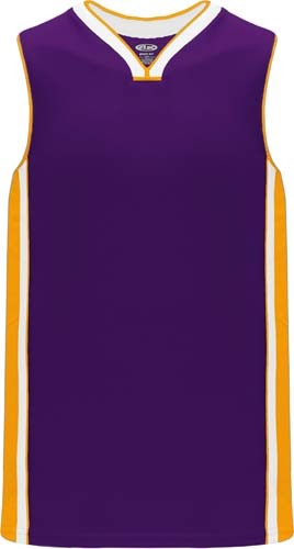 Custom LA Lakers Basketball jerseys Gold Purple