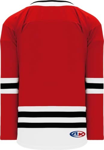 Custom Pro with Knit Body with Sleeve Stripe  Hockey Jersey