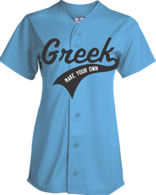 Custom Sorority Baseball jerseys