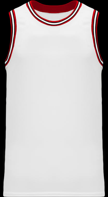 Custom NBA Old School Retro basketball jersey White  Black-Chicago Bulls Vintage