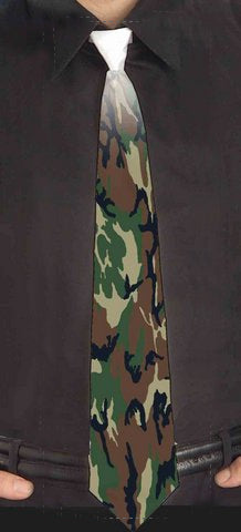 Custom Camouflage Neck Ties