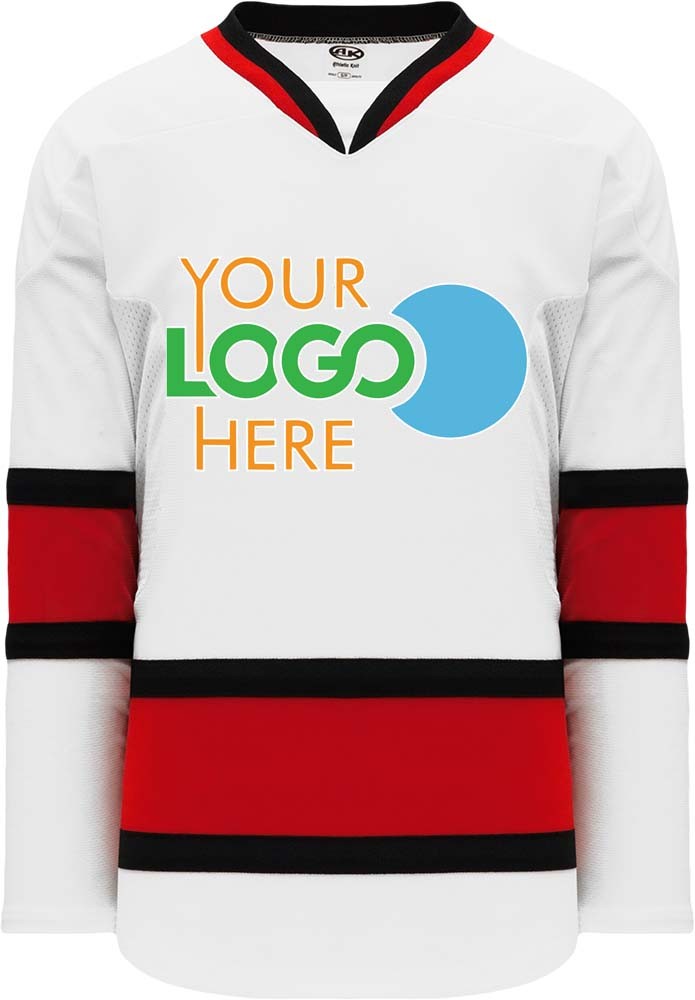 Custom CANADA white  Hockey Jersey