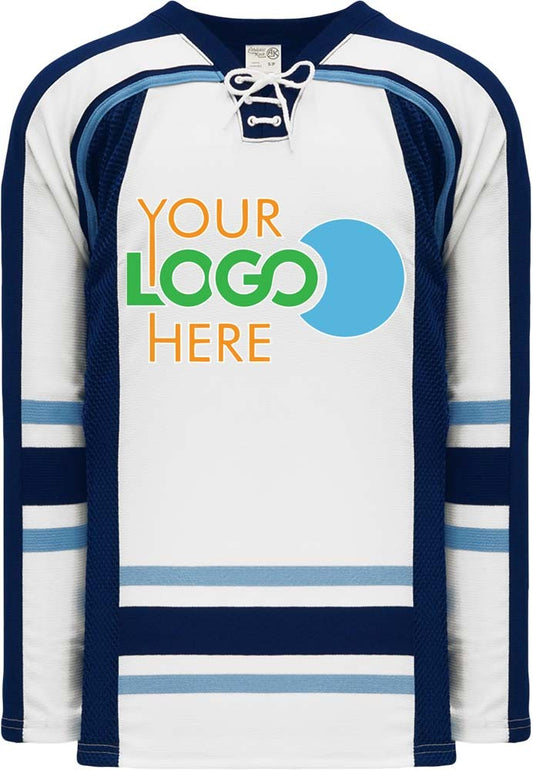 Custom MAINE 3RD WHITE  Hockey Jersey