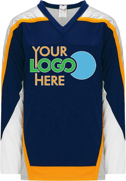 Custom NASHVILLE Predators NAVY  Hockey Jersey