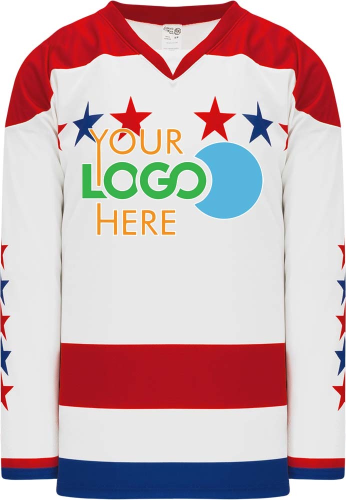 Custom 2015 WASHINGTON Capitals3RD RED  Hockey Jersey