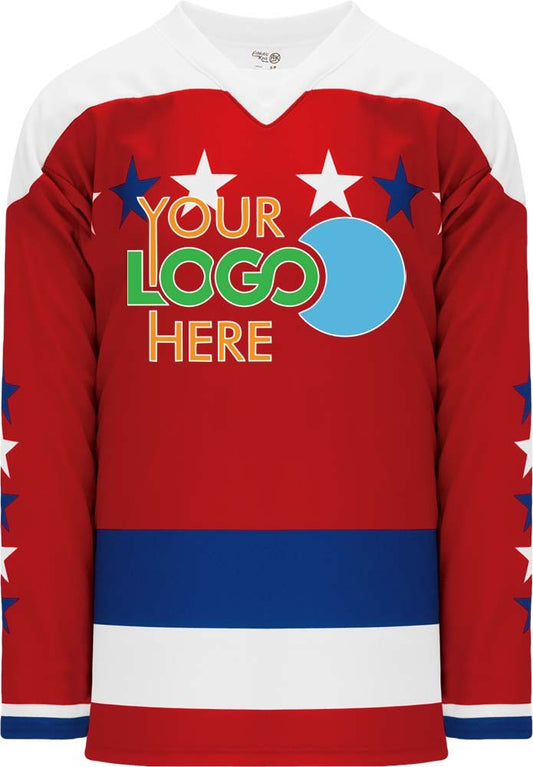 Custom 2011 WASHINGTON CapitalsWINTER CLASSIC WHITE  Hockey Jersey