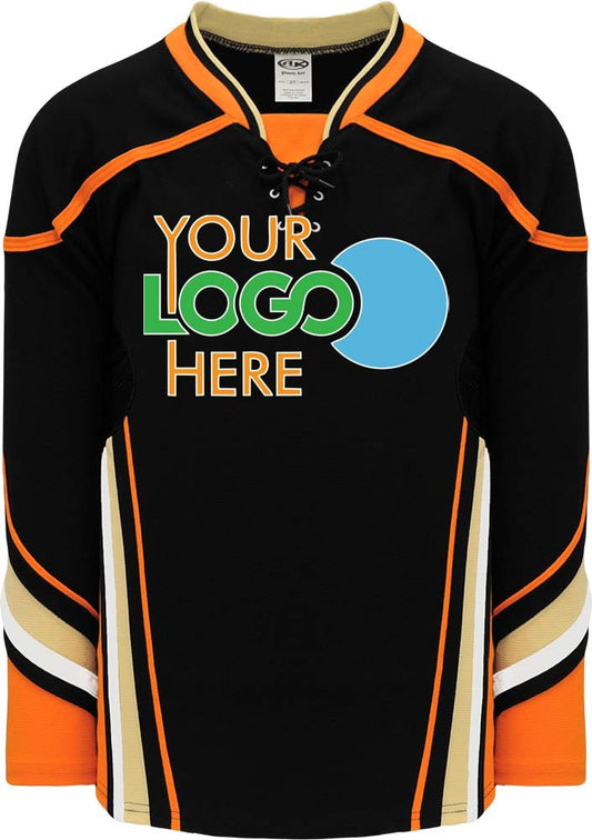 Custom ANAHEIM Ducks BLACK 2014  Hockey Jersey