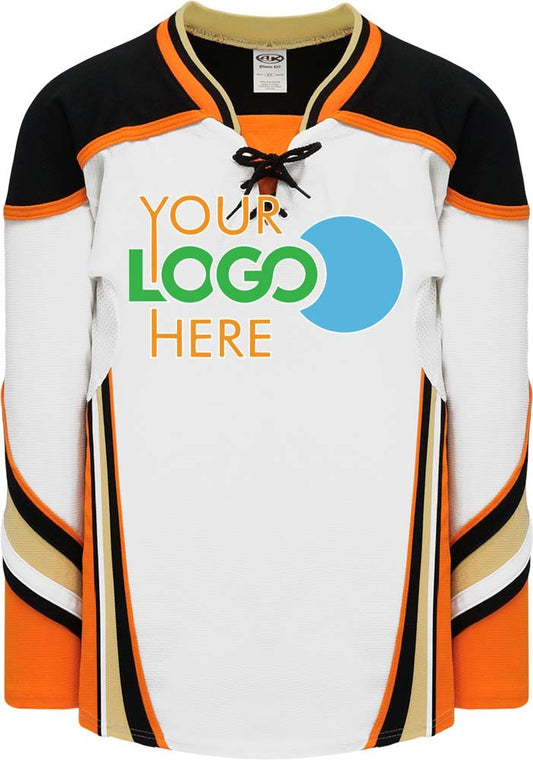 Custom 2014 ANAHEIM WHITE  Hockey Jersey