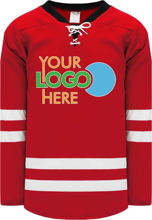 Custom 2013 CAROLINA RED  Hockey Jersey