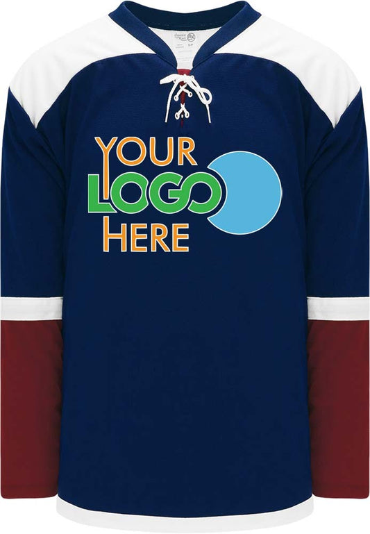 Custom 2015 Colorado Avalanche 3RD NAVY  Hockey Jersey