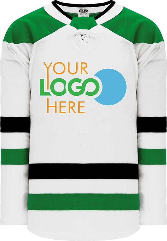 Custom 2017 DALLAS WHITE  Hockey Jersey