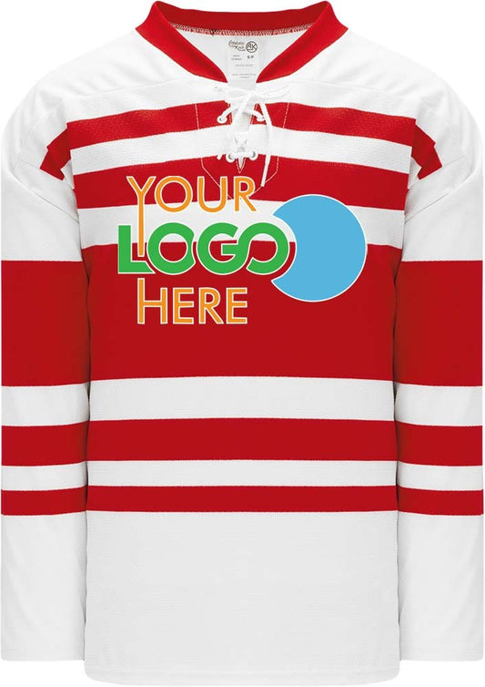 Custom DETROIT RETRO WHITE  Hockey Jersey