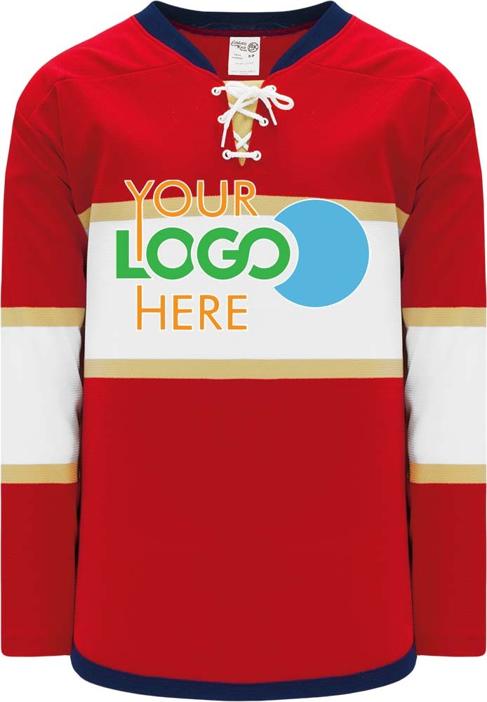 Custom 2016 Florida Panthers RED  Hockey Jersey