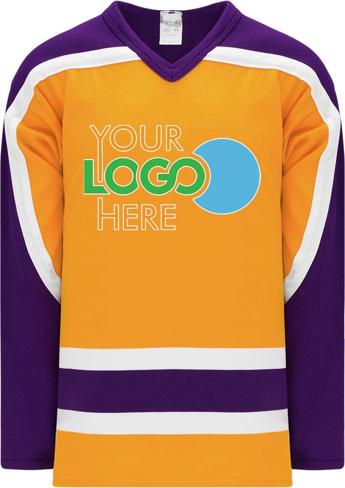 Custom VINTAGE LA GOLD  Hockey Jersey