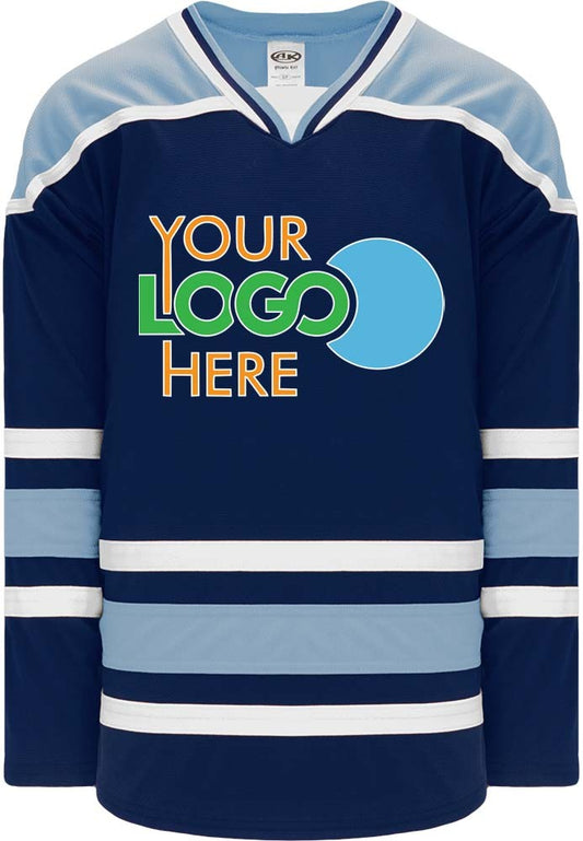 Custom MAINE NAVY  Hockey Jersey