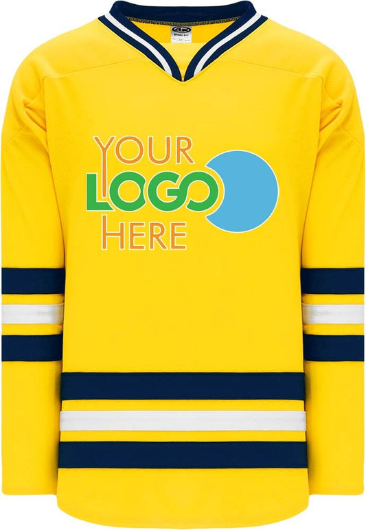 Custom NEW 2011 MICHIGAN MA  Hockey Jersey