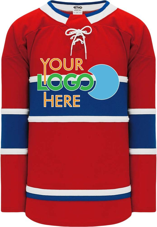 Custom 2017 MONTREAL RED  Hockey Jersey