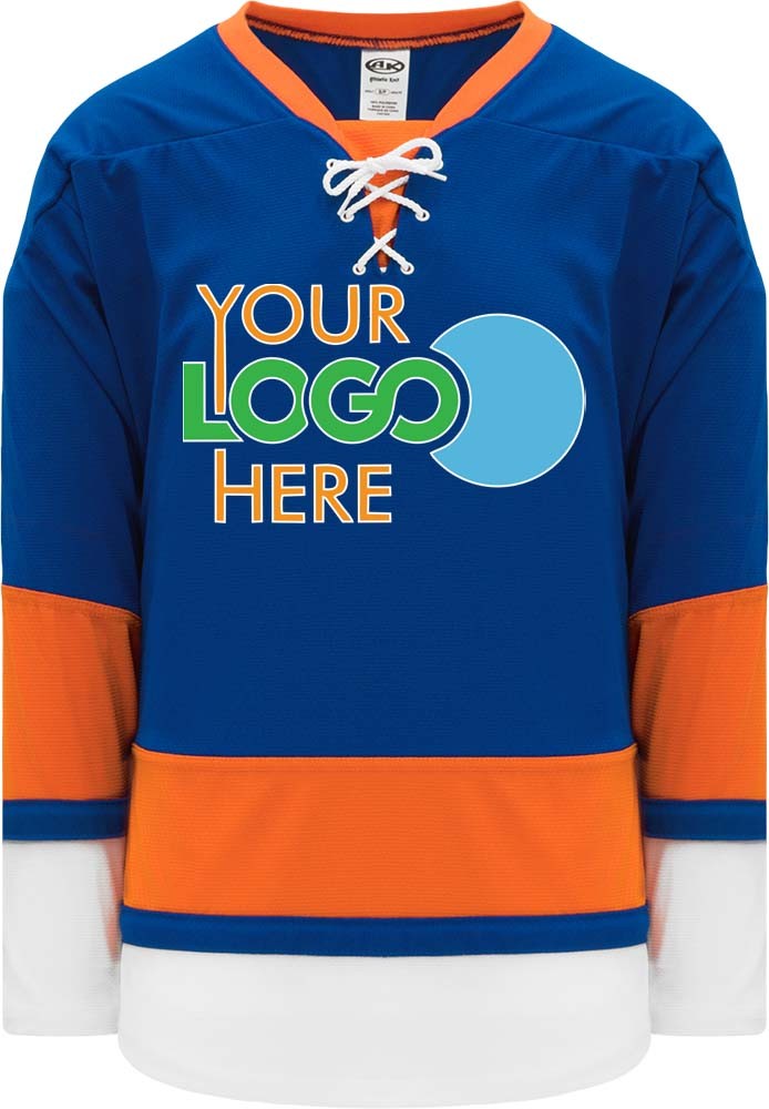 Custom 2010 NEW YORK ISLANDERS ROYAL  Hockey Jersey