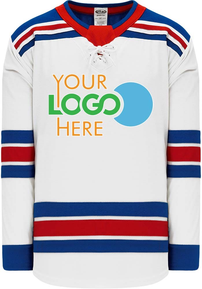 Custom 2017 NEW YORK RANGERS WHITE  Hockey Jersey