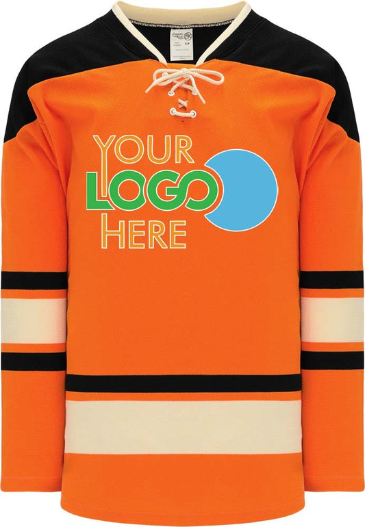 Custom 2012 Philadelphia Flyers WINTER CLASSIC ORANGE  Hockey Jersey