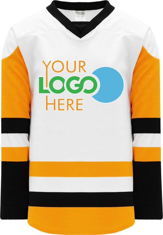 Custom 2016 PITTSBURGH PengiunsWHITE  Hockey Jersey