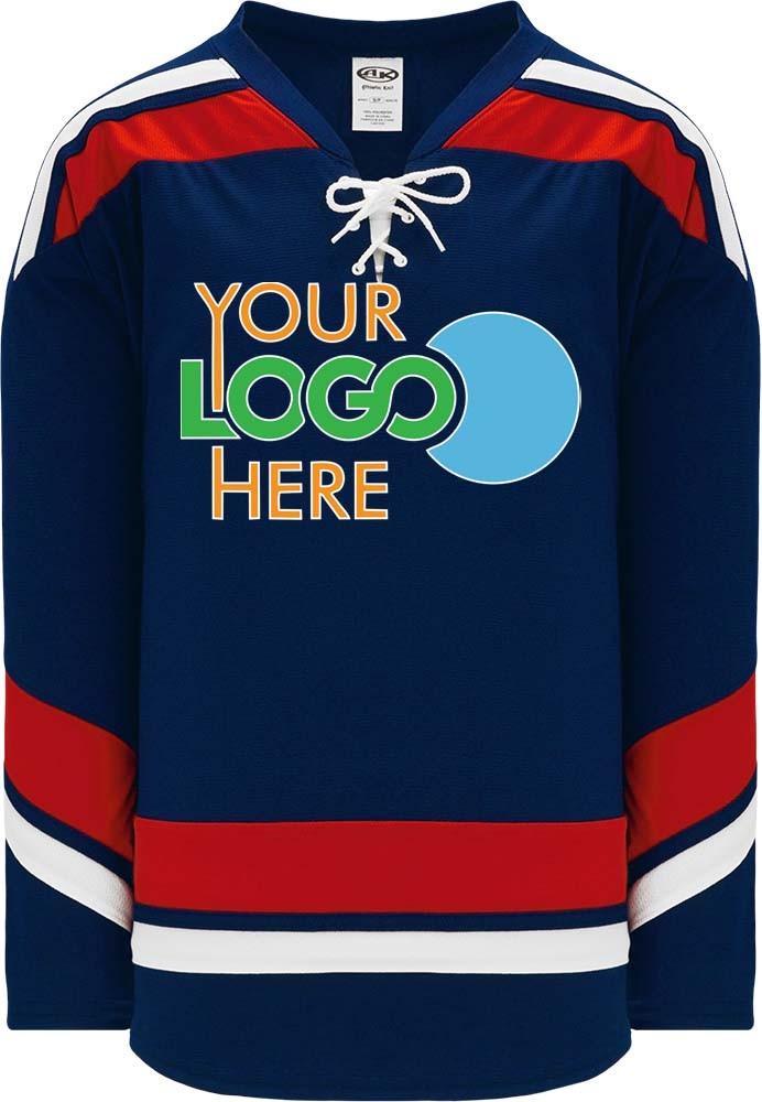 Custom NEW 2005 USA NAVY  Hockey Jersey