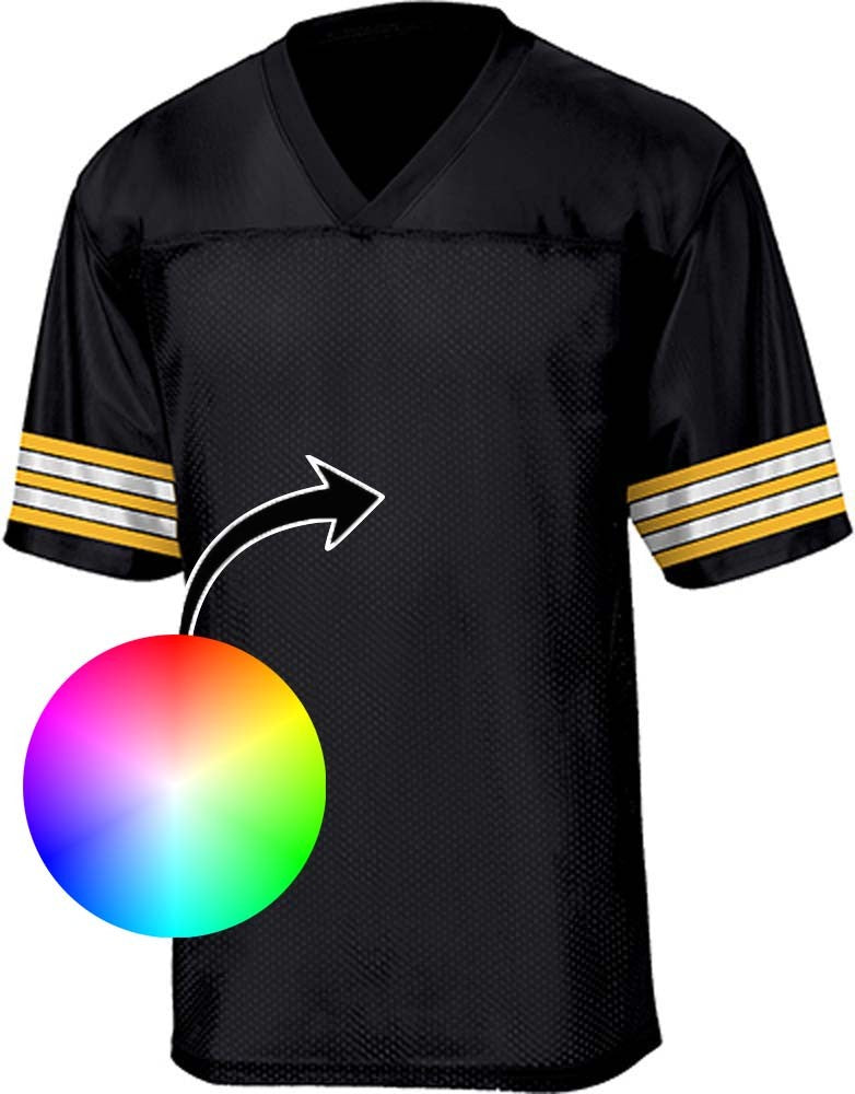 Custom Grinder football jersey